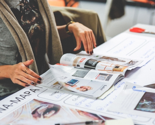 Print advertising