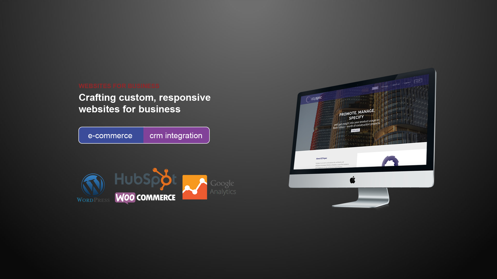 Scarlett Media website design